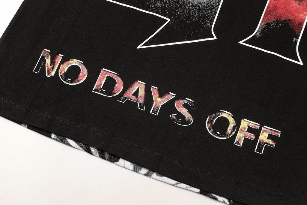 Life Hustlere No Days Off Graphic T-Shirt — detail