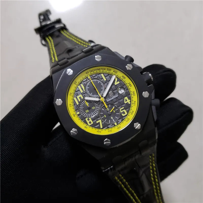 Black Yellow Audemars Piguet