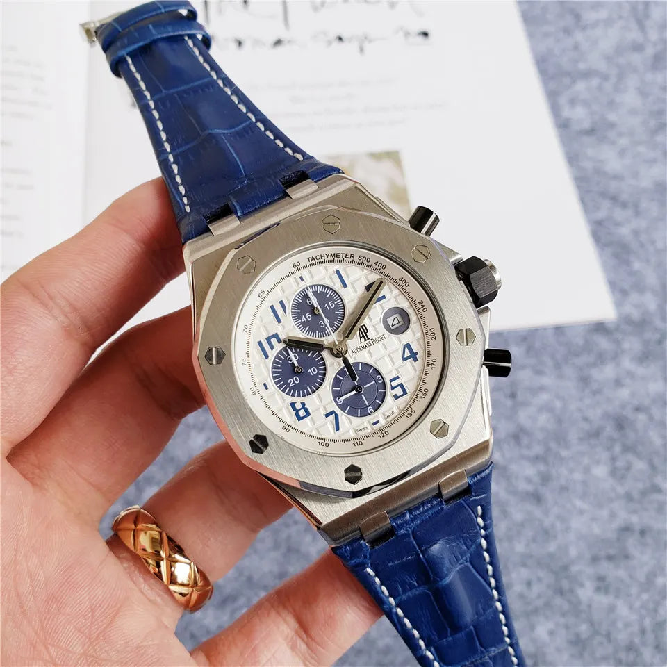 royal Audemars Piguet Blue Chronograph - Hình 8