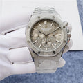 Audemars Piguet Frosted Gold Chronograph
