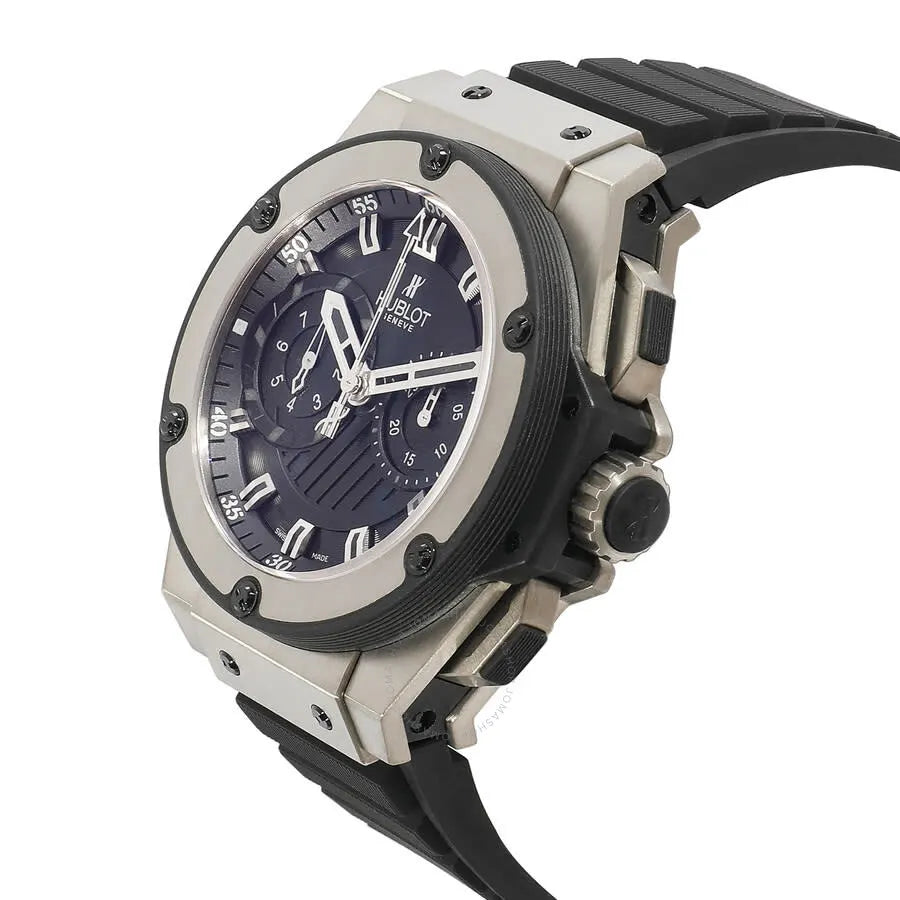 Hublot Steel Blue Chronograph - Hình 2