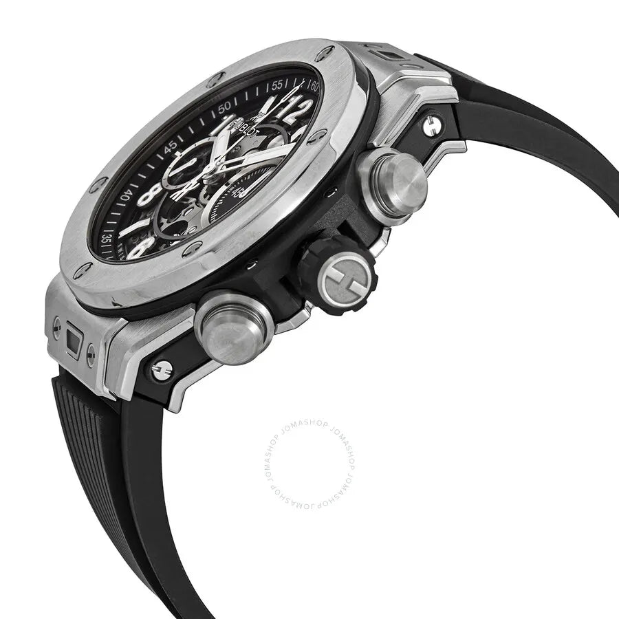 big Hublot Titanium Skeleton Watch - Hình 2