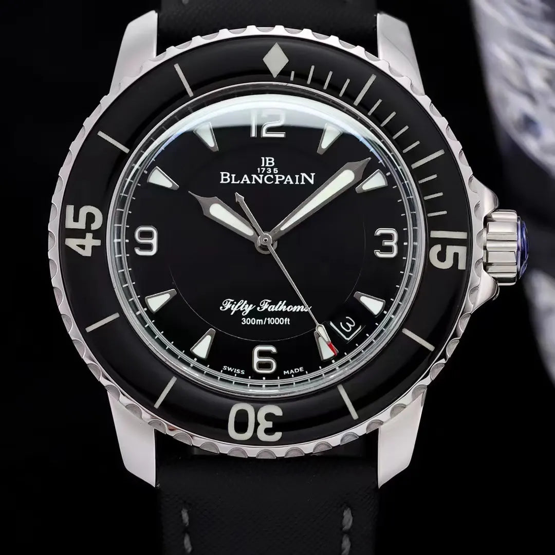 dive Blancpain Fifty Fathoms Black Dial