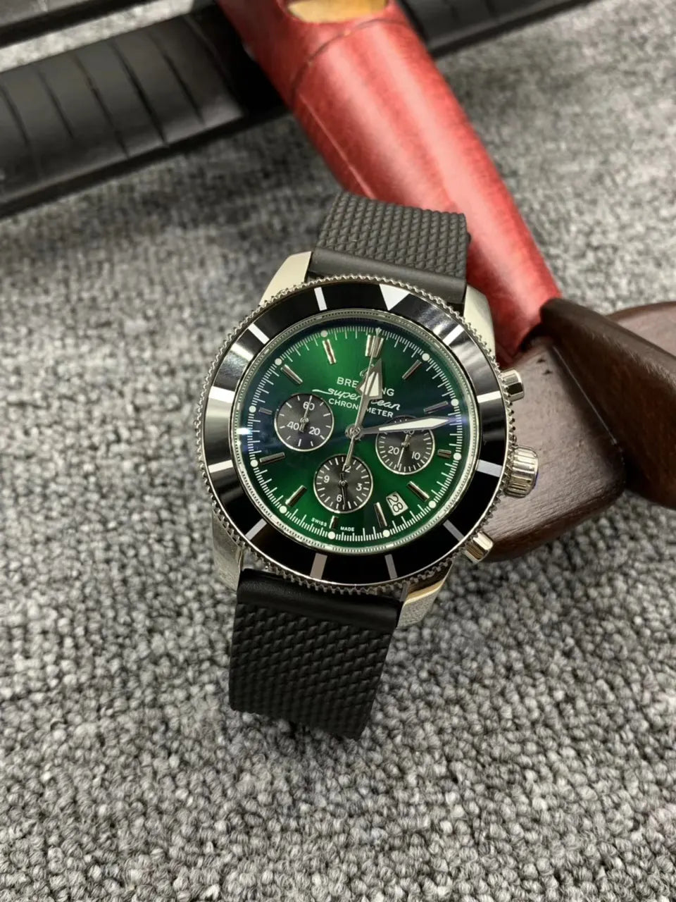 Breitling Superocean Green Dial