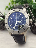 Breitling Superocean Blue Dial Leather