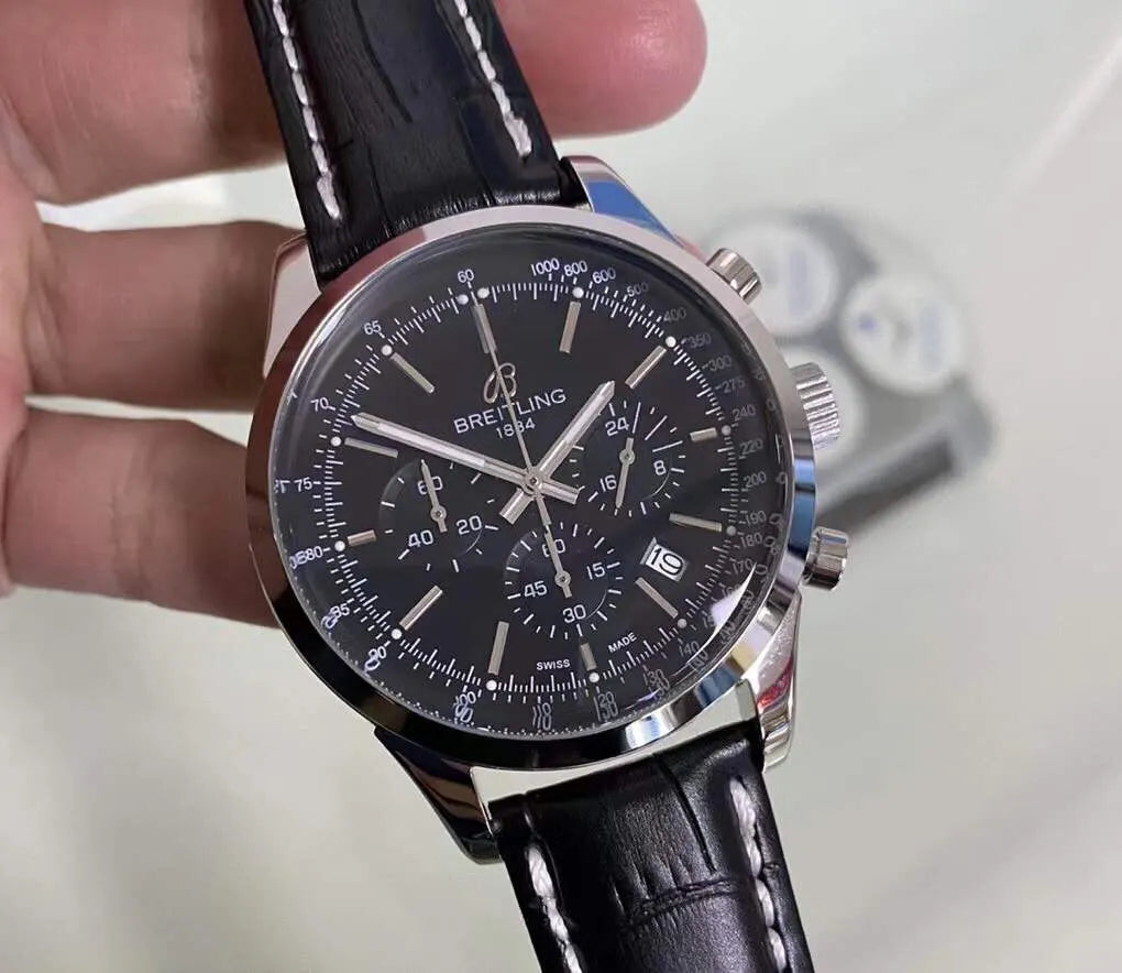 Breitling Chronomat Black Dial - Hình 7