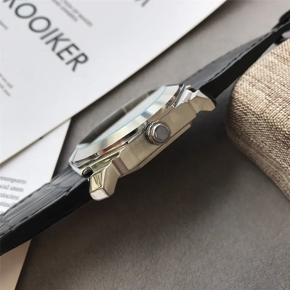Bulgari Octo Roma Black Alligator - Hình 5