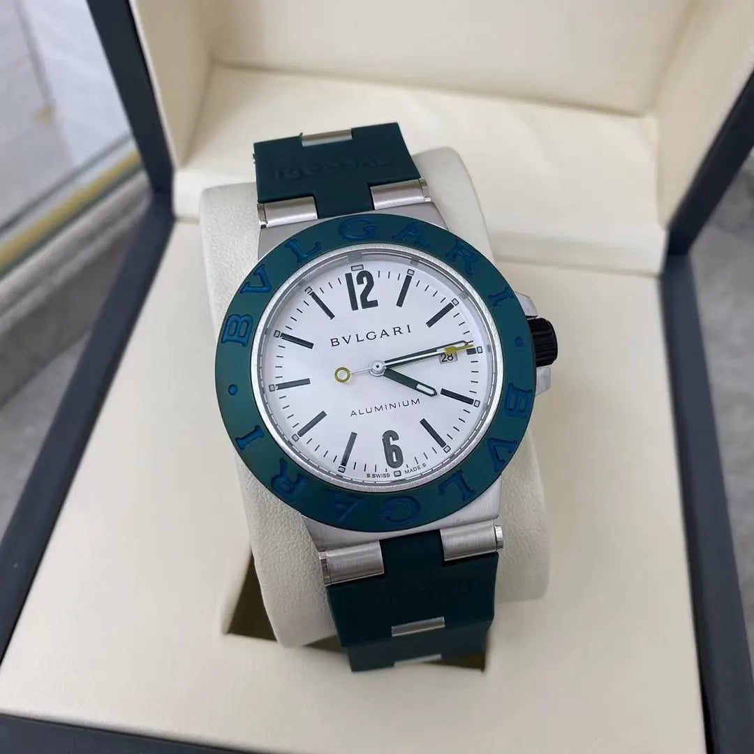 Bvlgari Aluminium Tricolore Watch - Hình 4