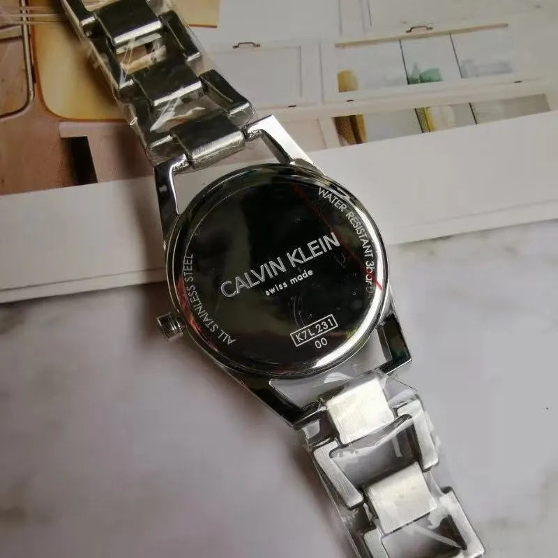 Calvin Klein Silver Ladies Watch - Hình 2