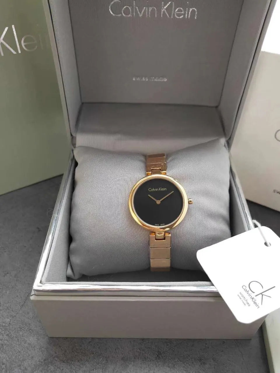Calvin Klein Gold Watch - Hình 6