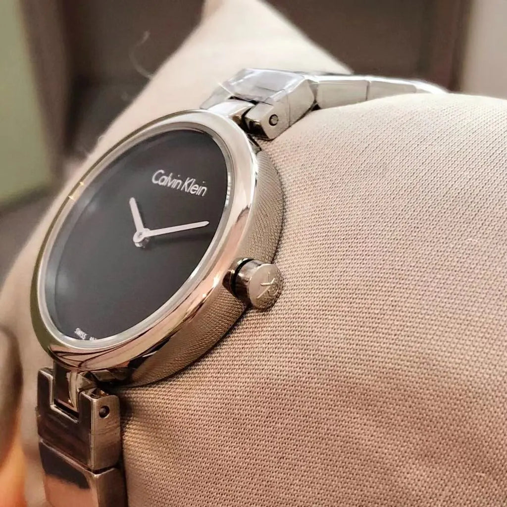 Calvin Klein Grey Dial Watch - Hình 5