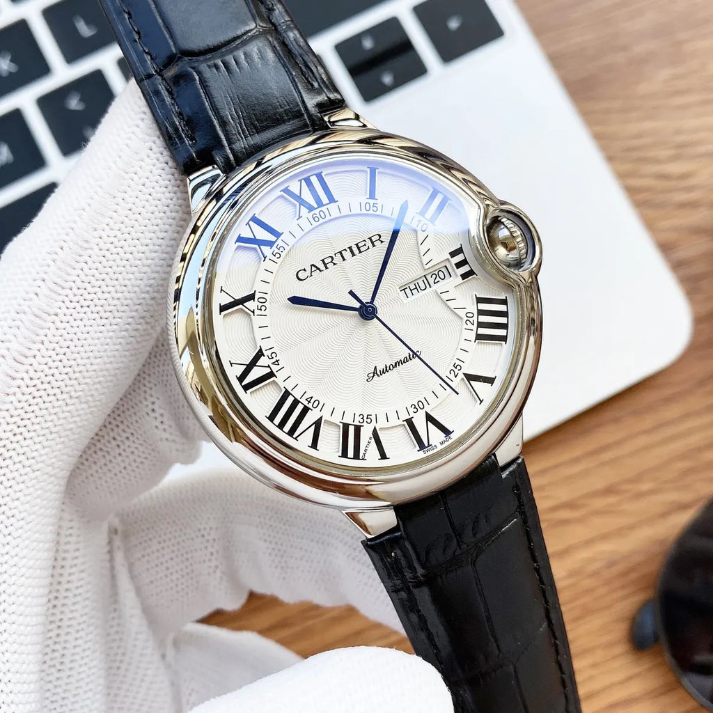 Cartier Ballon Bleu Silver Dial - Hình 3