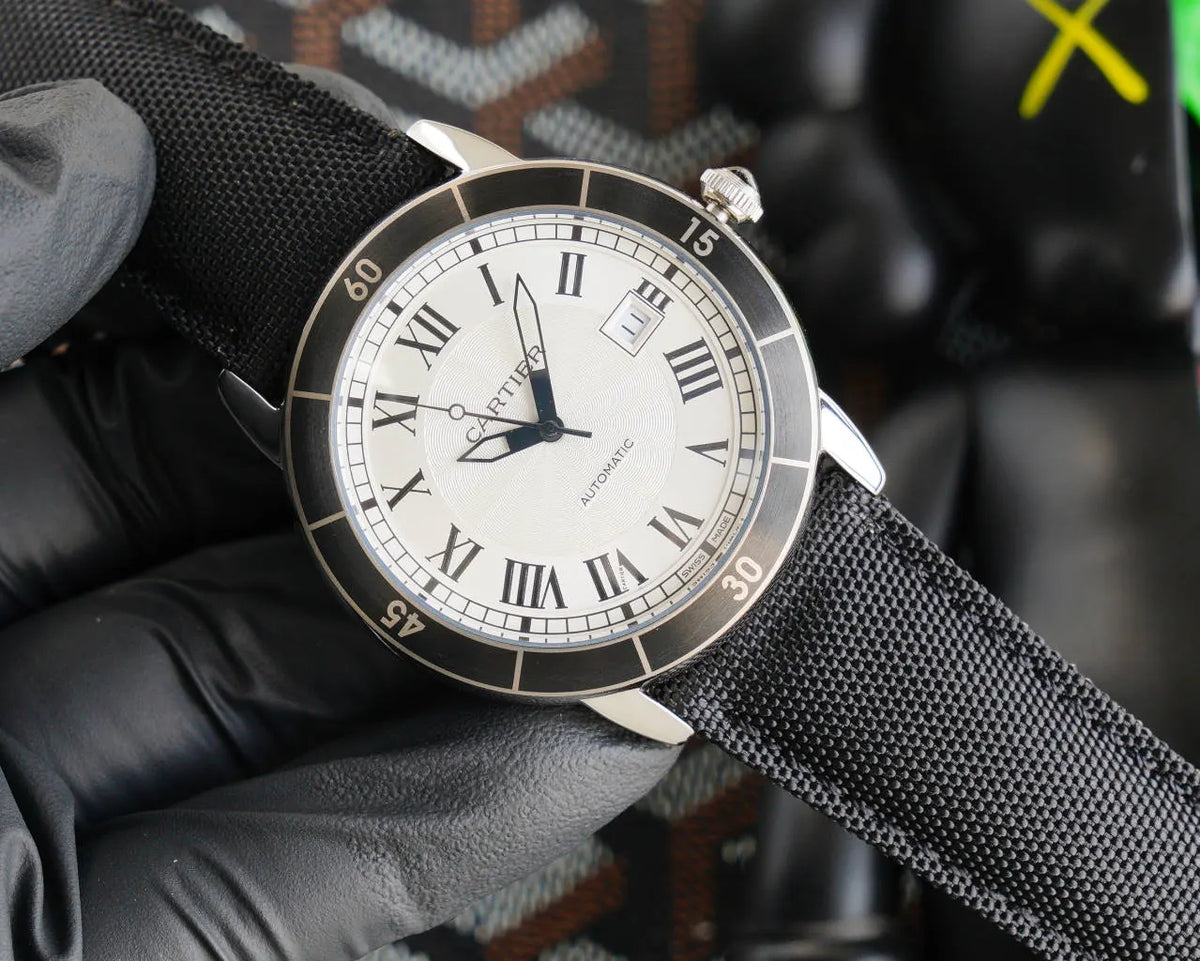 Cartier Cle Black Bezel - Hình 2