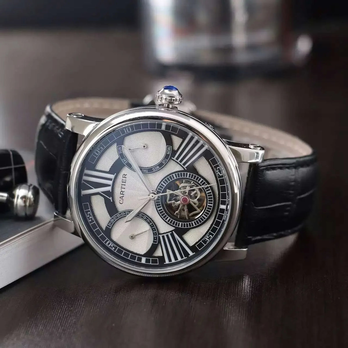 Cartier Rotonde Tourbillon - Hình 5