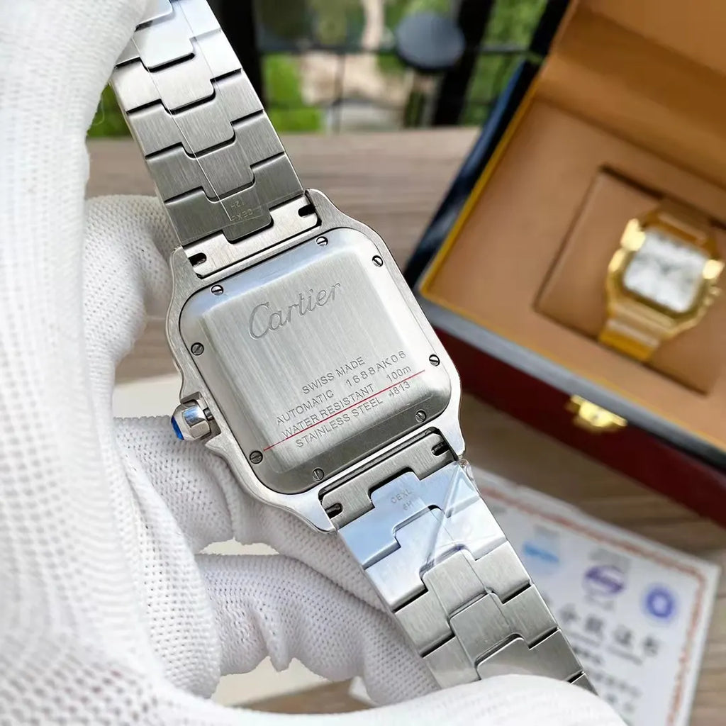 Cartier Santos Two-Tone Automatic - Hình 2