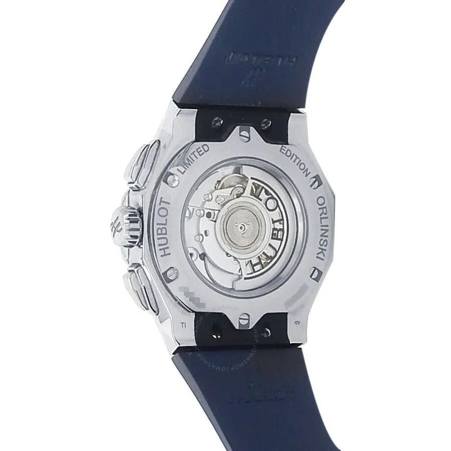Hublot Blue Titanium Watch - Hình 5