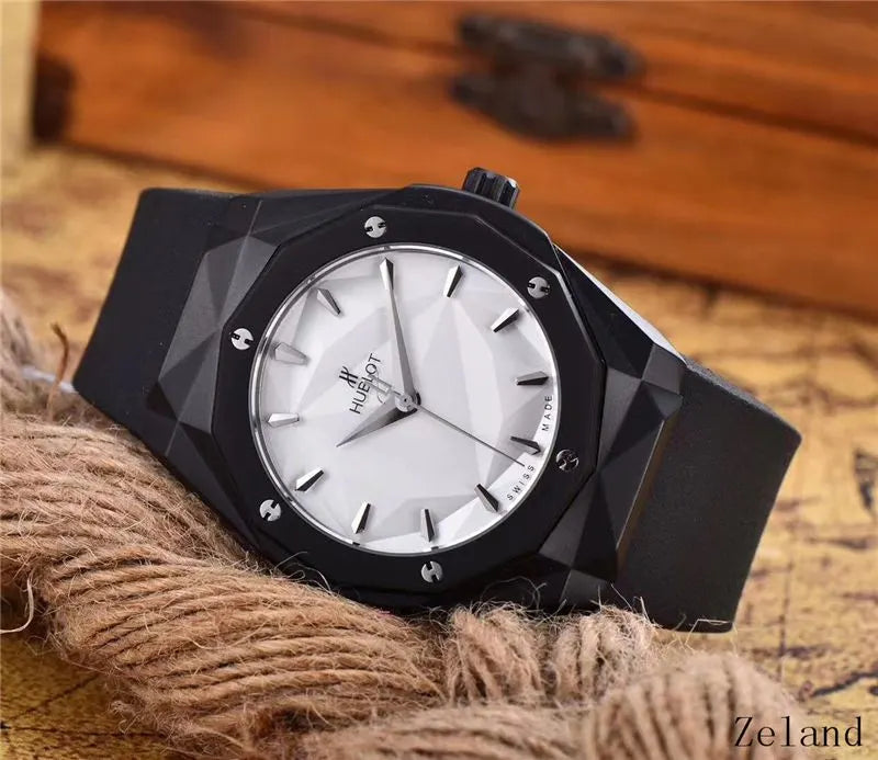 Hublot Faceted Black Watch