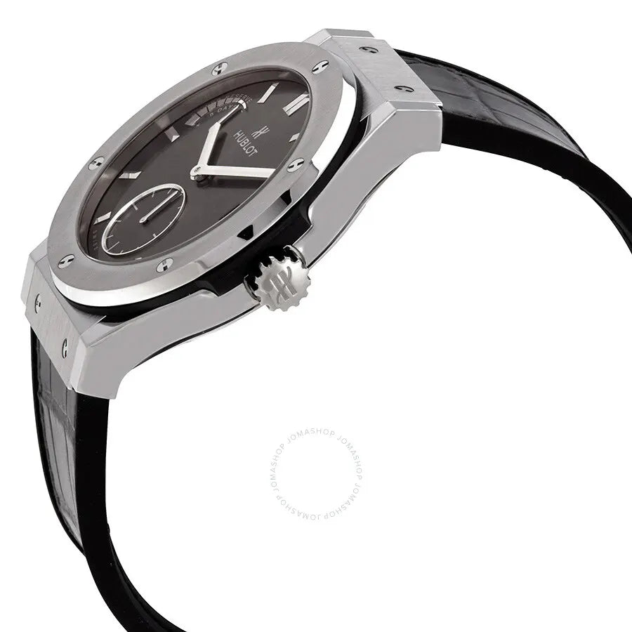 Hublot Titanium Black Leather classic - Hình 2