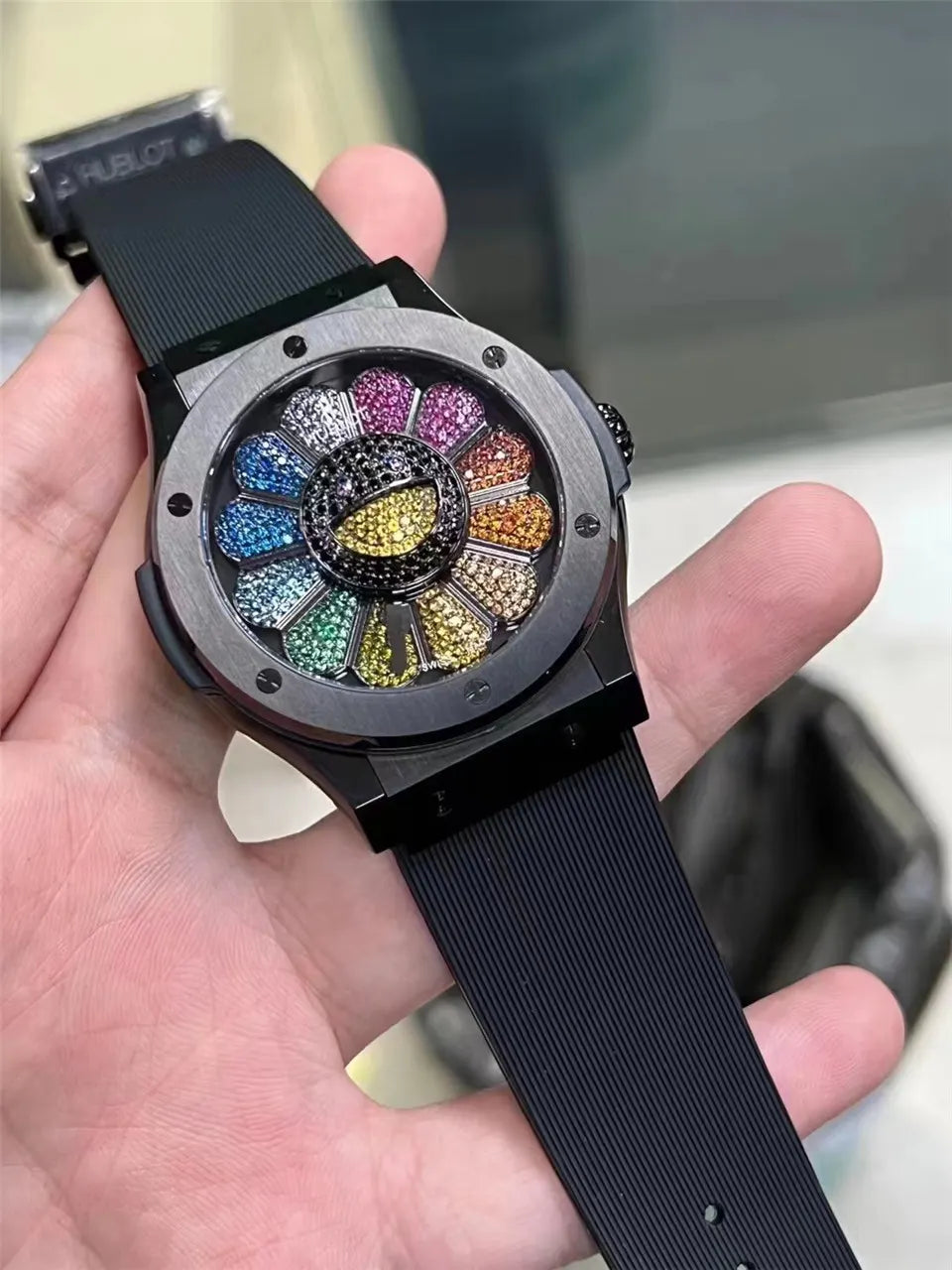 Hublot Black Magic Rainbow - Hình 2