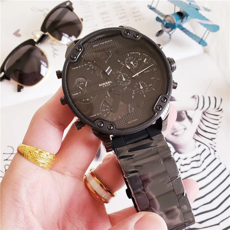 Diesel All Black Chronograph - Hình 11