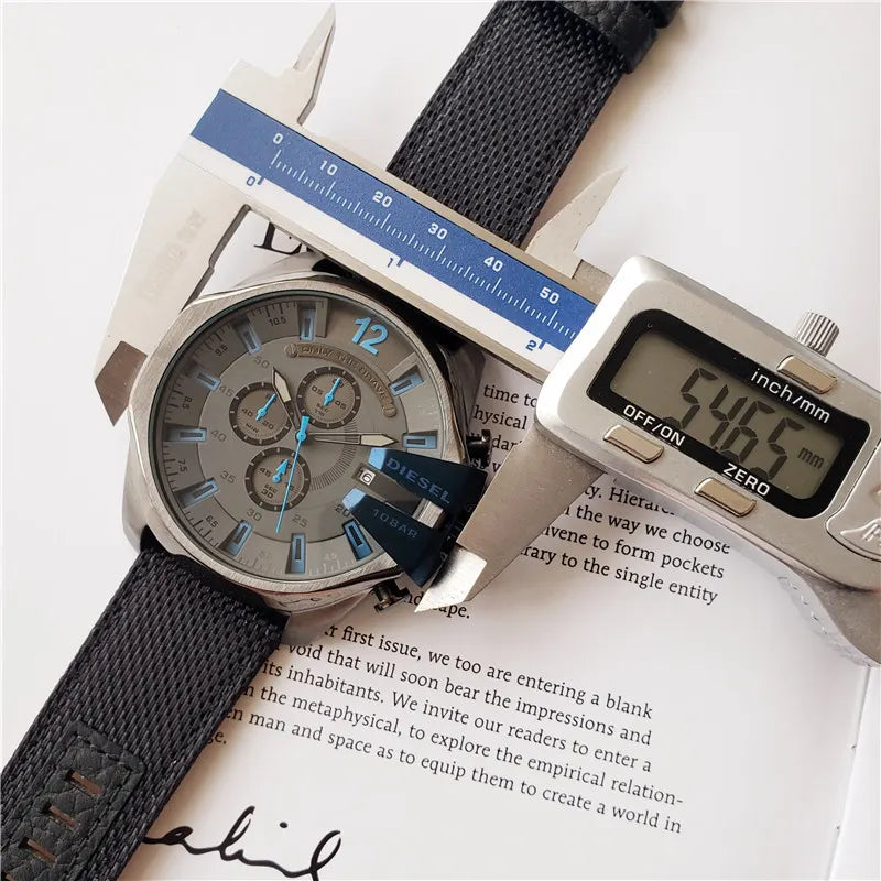 Diesel Grey Mesh Chronograph