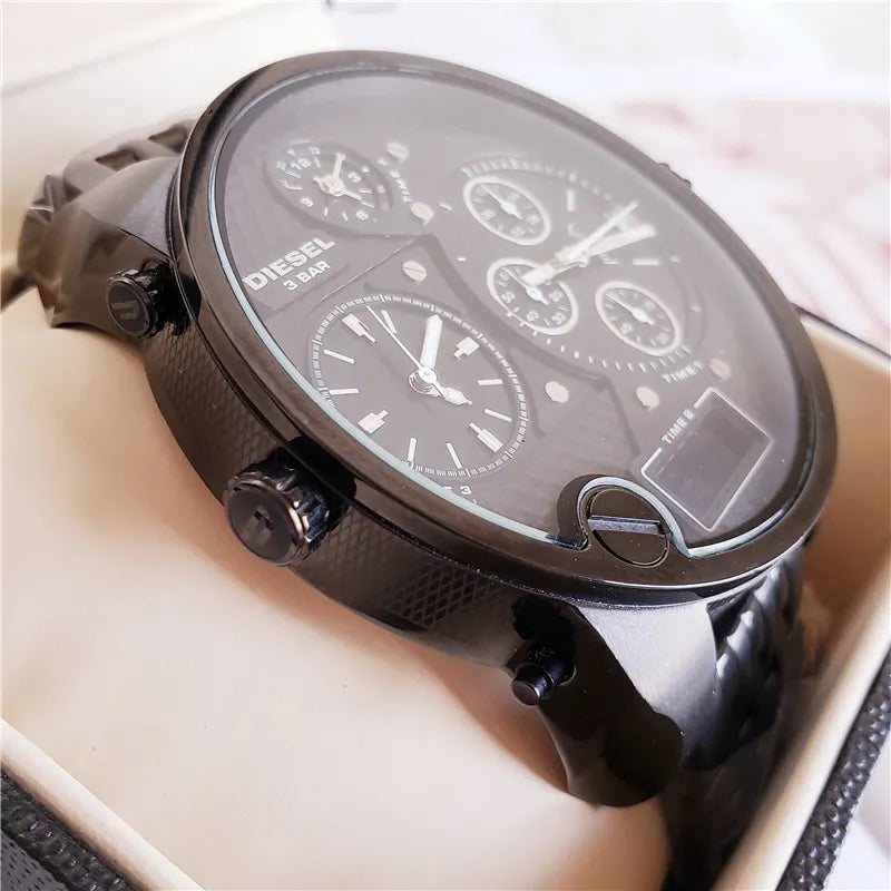 Diesel Black Chronograph DZ7333 - Hình 2