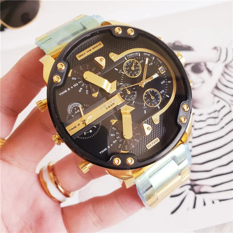 Diesel Gold Black Chronograph