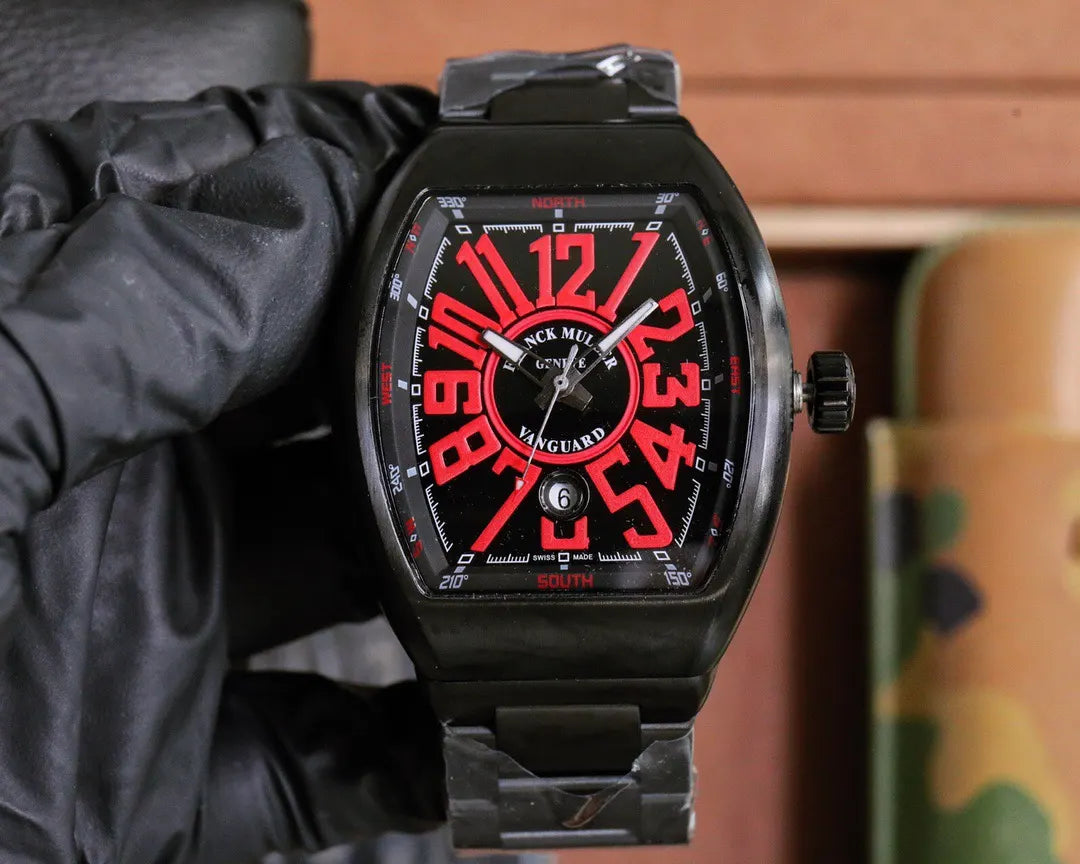 Franck Muller Black & Red - Hình 8