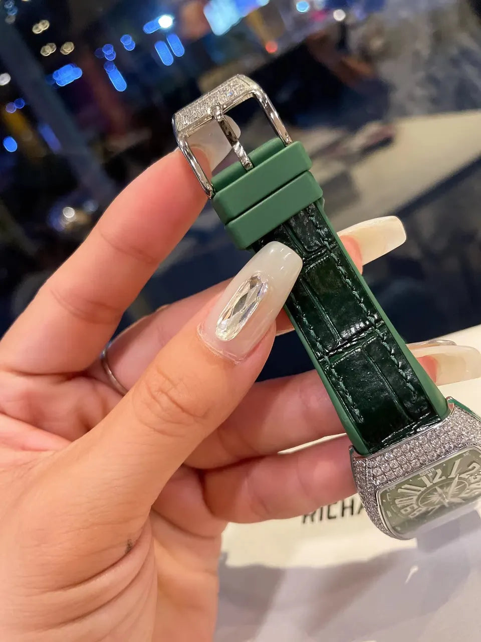 Franck Muller Green Diamond - Hình 2
