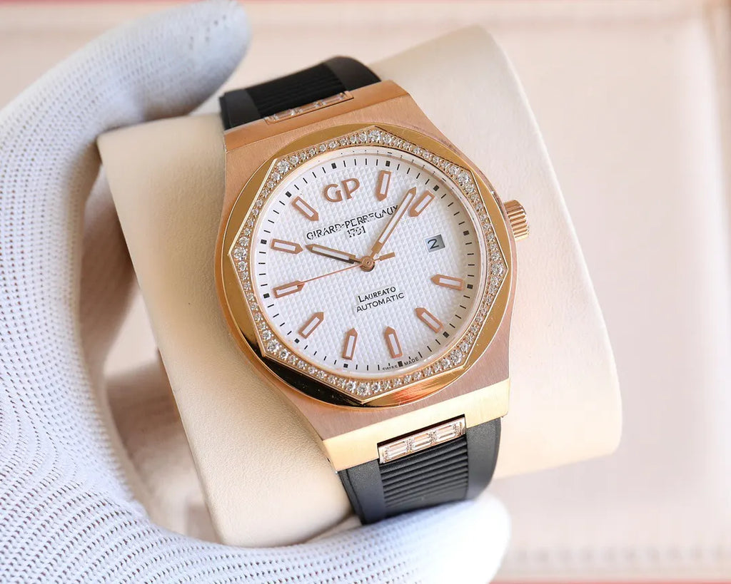Girard-Perregaux Rose Gold Diamond - Hình 2