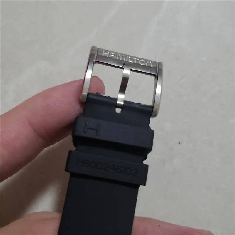 Hamilton Ventura Rubber Strap - Hình 2