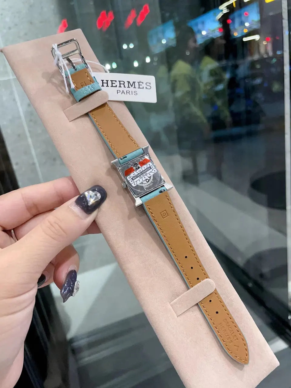 Hermès Heure H Diamond Watch - Hình 7