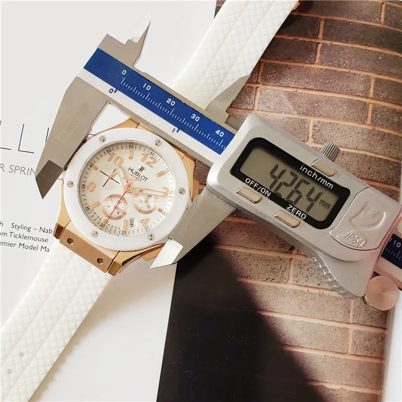 Hublot White Ceramic Gold - Hình 3