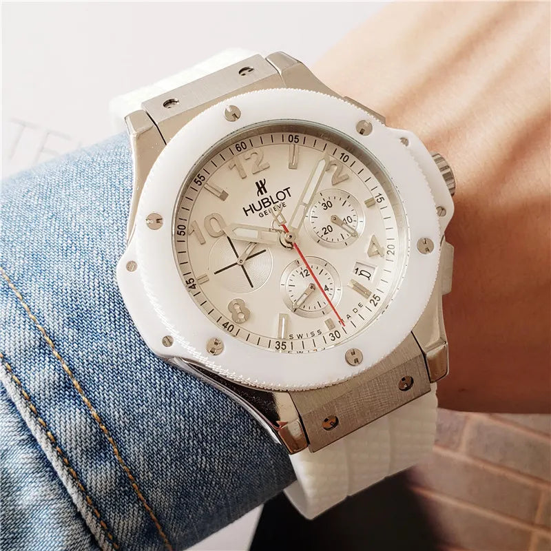 Hublot White Ceramic Gold - Hình 7