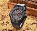 Hublot Gray Skeleton Dial Watch