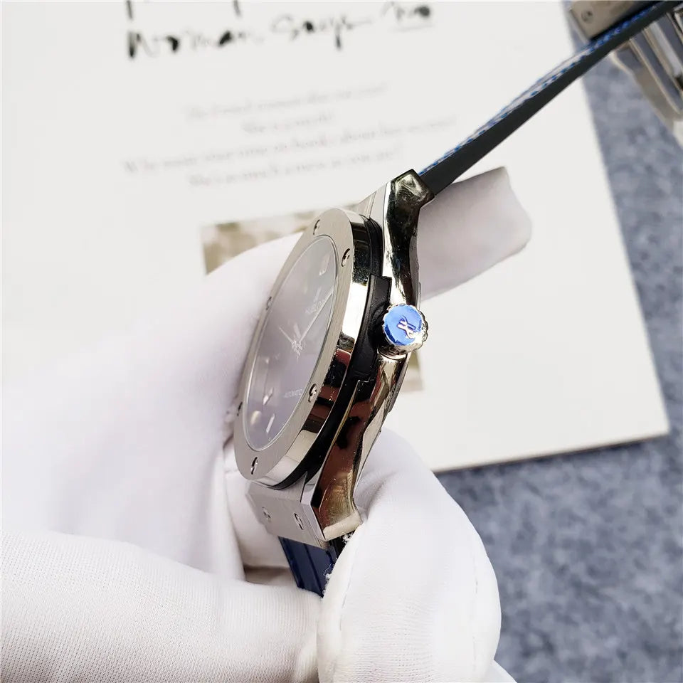 Hublot Blue Alligator Strap - Hình 6