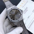 Hublot Grey Titanium Leather