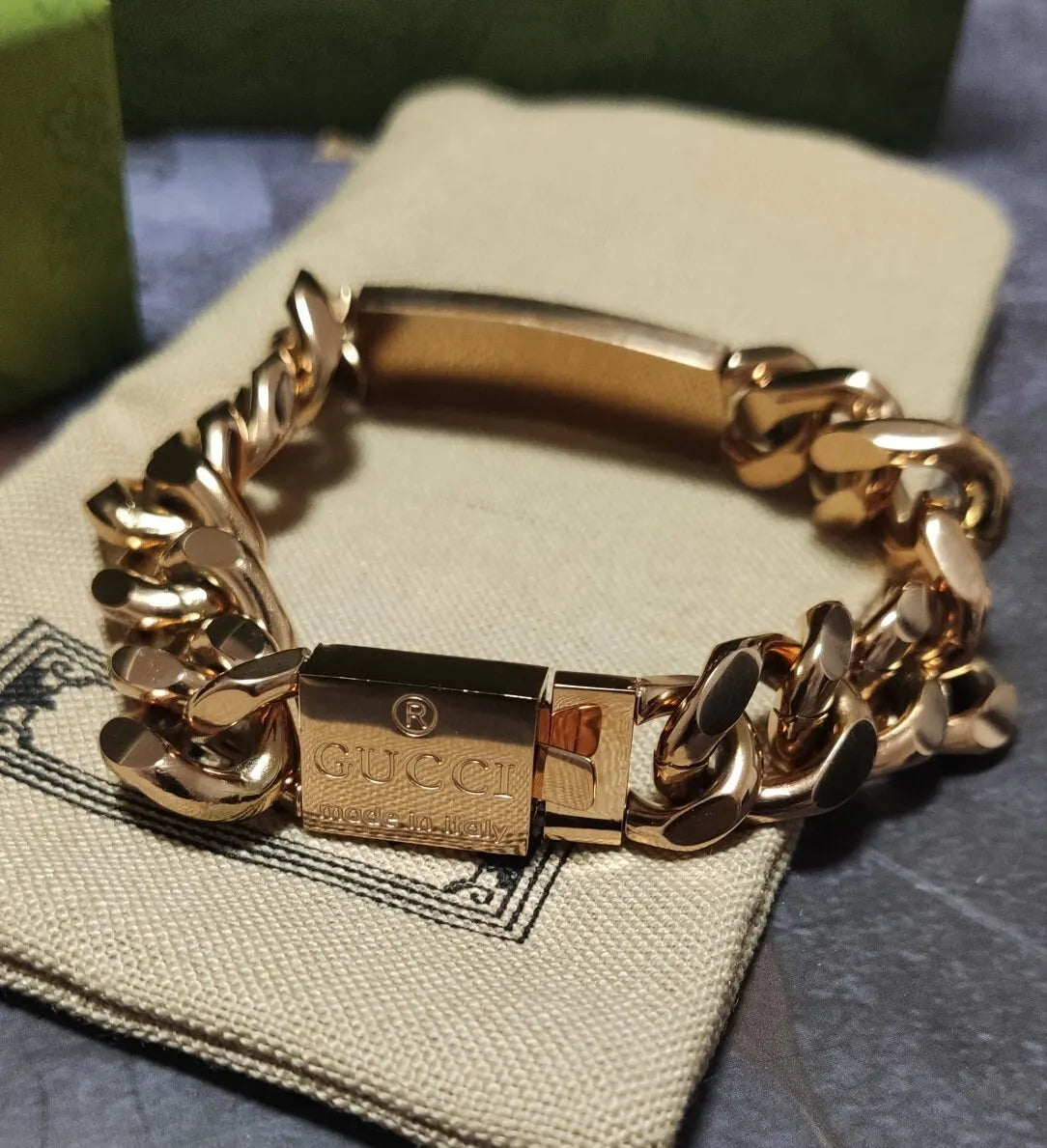 Premium Gold-Plated Chain Bracelet - Hình 3