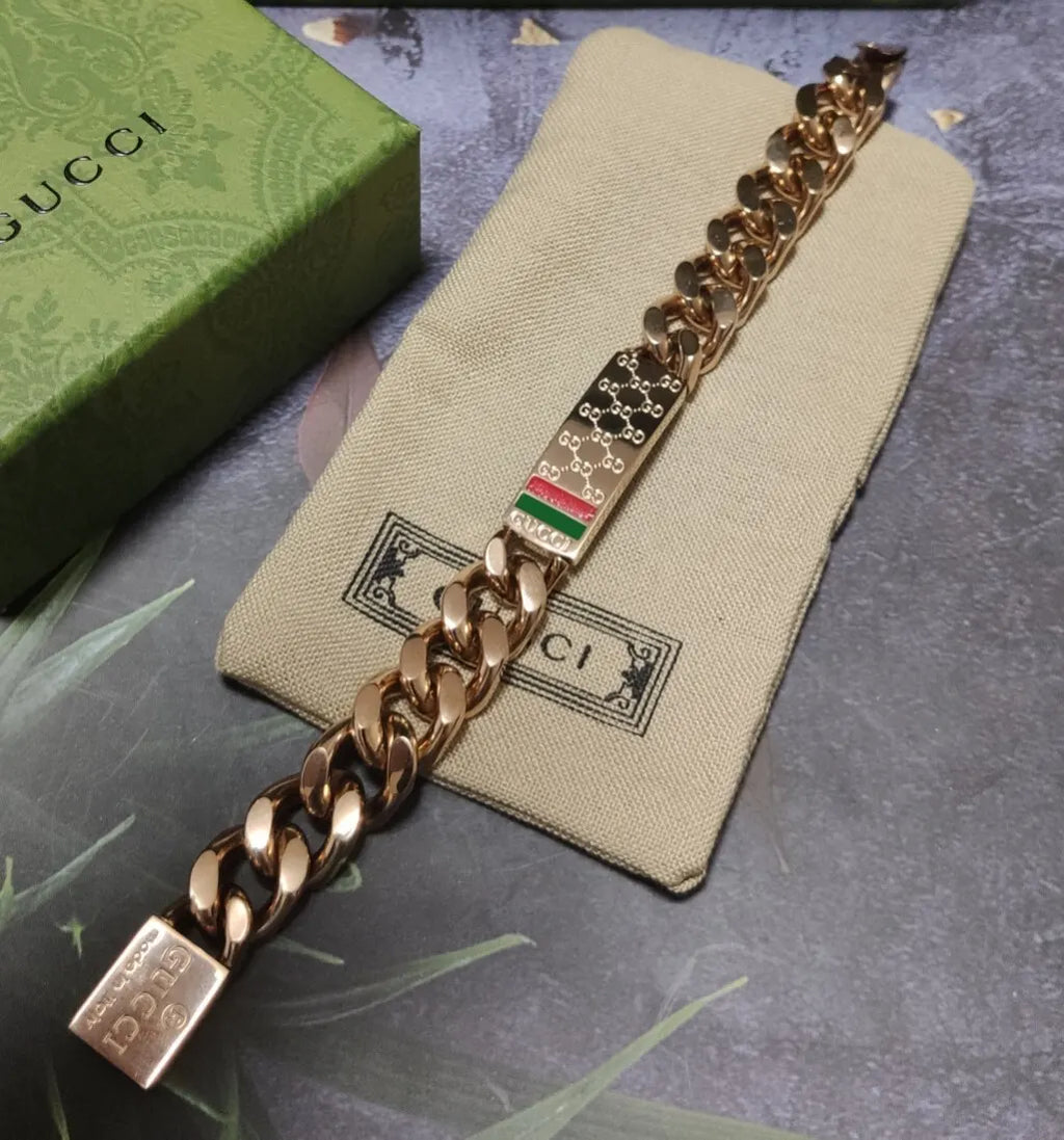 Premium Gold-Plated Chain Bracelet - Hình 6
