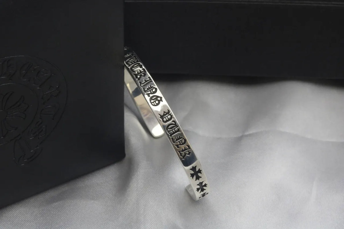 Chrome Hearts Inspired Premium Bangle Bracelet - Hình 6