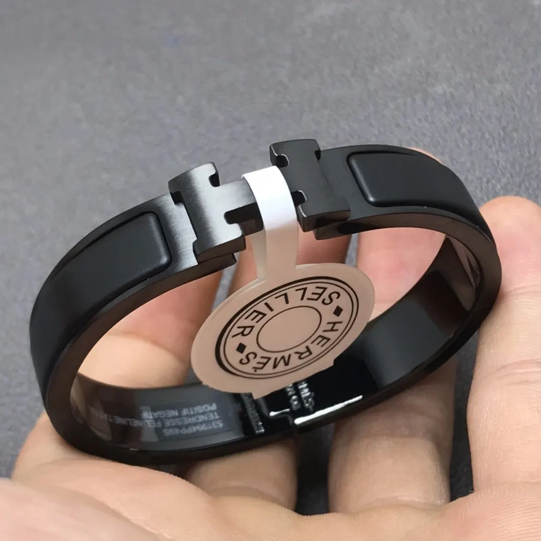 Black Titanium Premium Bracelet - Hình 6