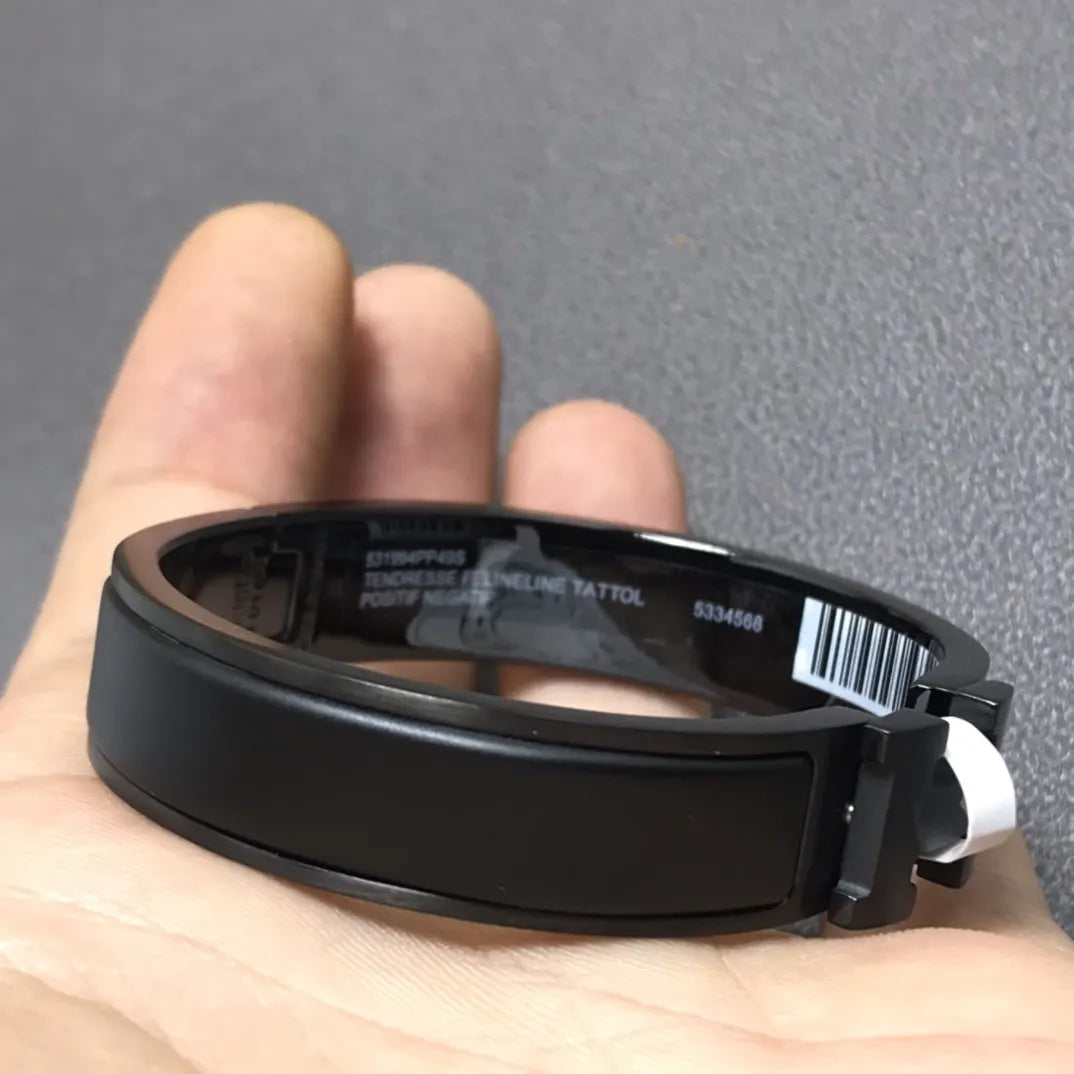 Black Titanium Premium Bracelet - Hình 7