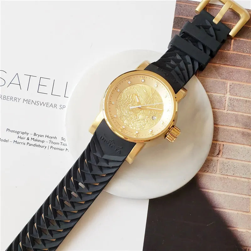 Invicta Gold Dragon Dial - Hình 4