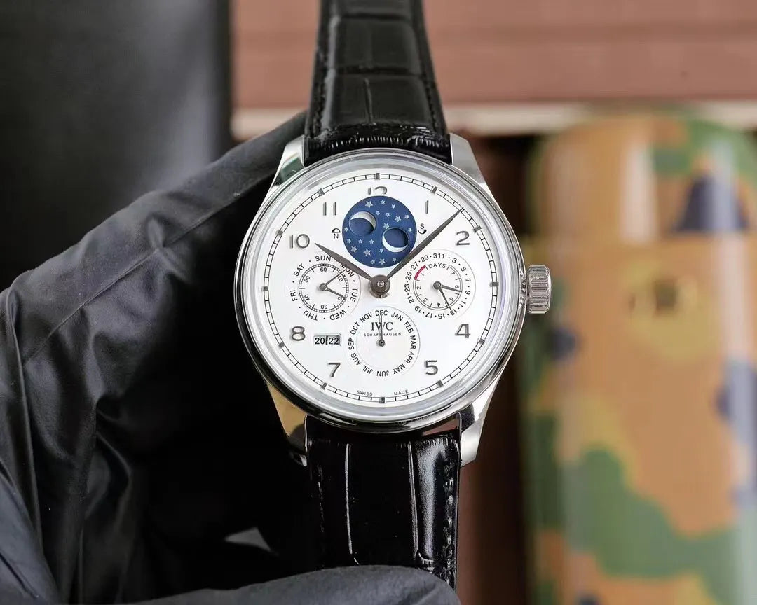 IWC Perpetual Calendar – IWC Portugieser Perpetual Calendar White Dial