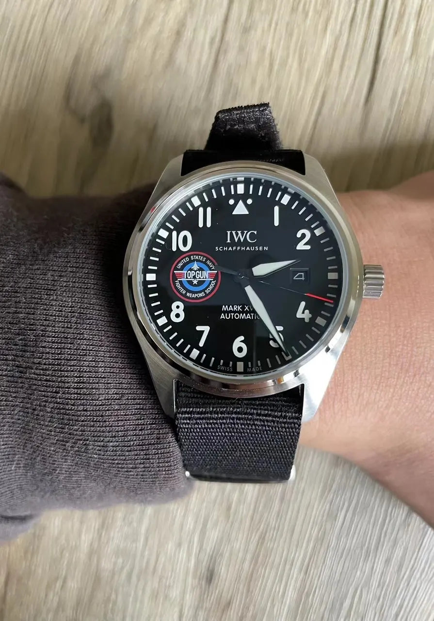 IWC Pilot Top Gun Black - Hình 6