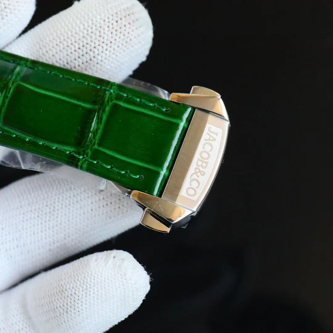 green Jacob & Co Casino Watch - Hình 6