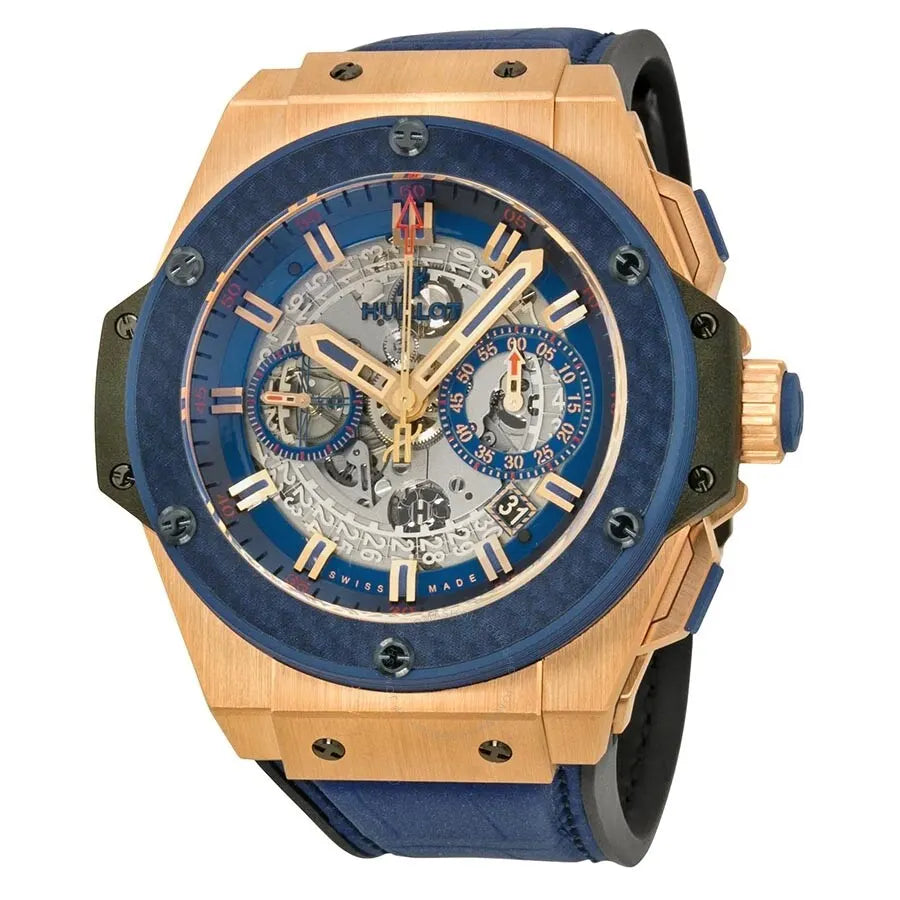 Hublot Rose Gold Blue Dial