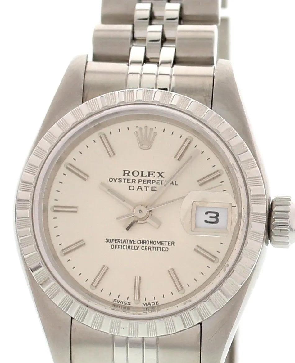 Rolex Silver Dial Date