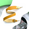 Loewe Mustard Leather Bag Strap