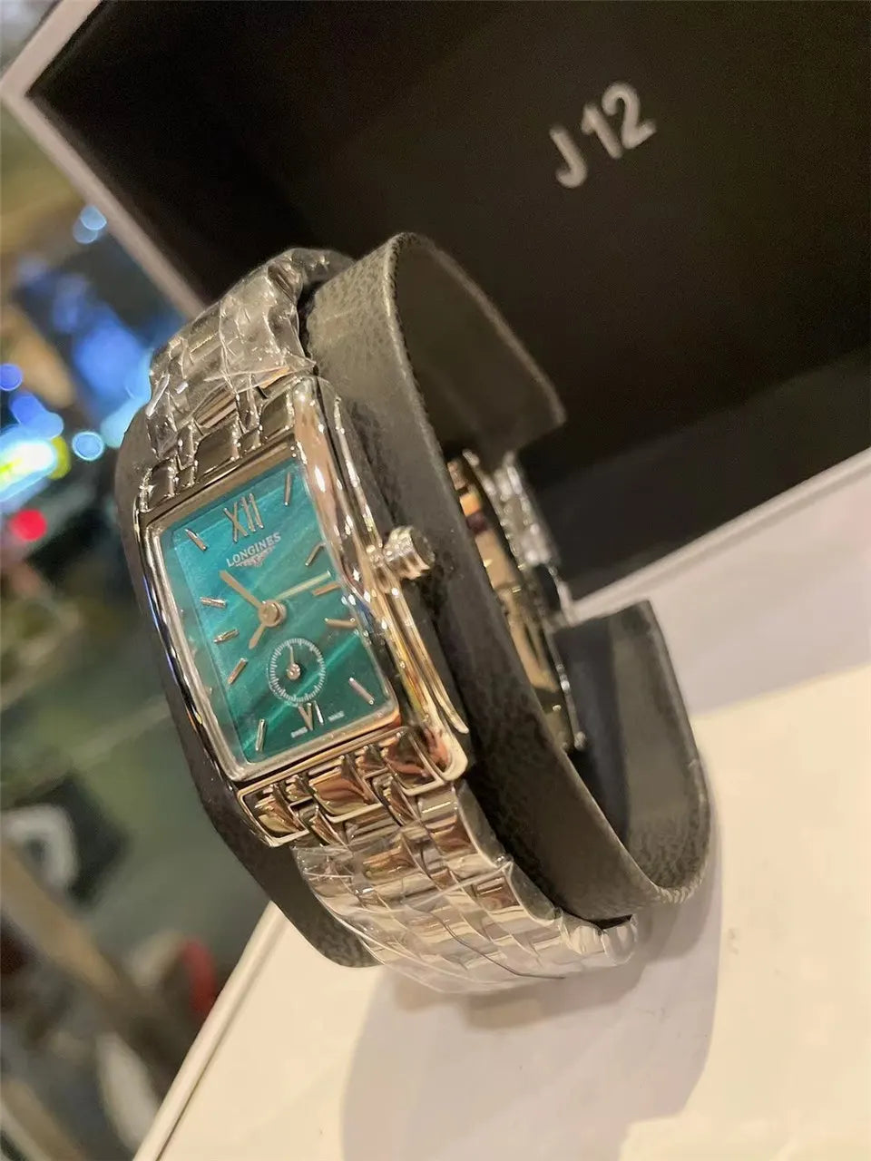 Longines DolceVita Green Dial Steel - Hình 5